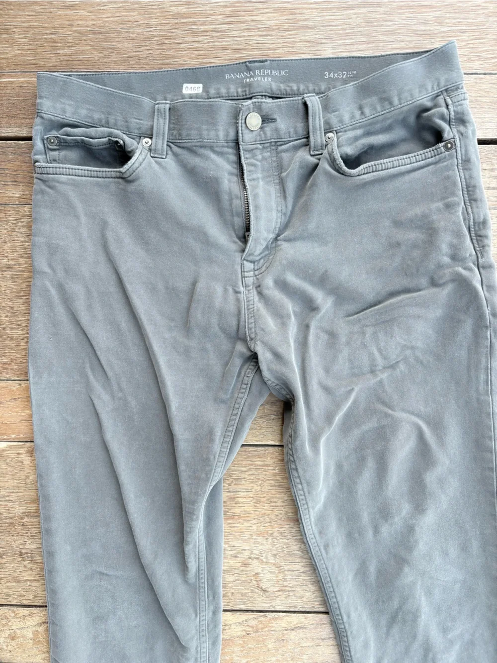 Banana Republic Men's Pants in Gray